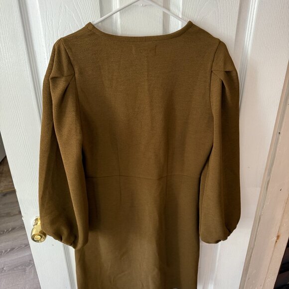 Madewell (Texture & Thread) V-Neck dress - Picture 4 of 6